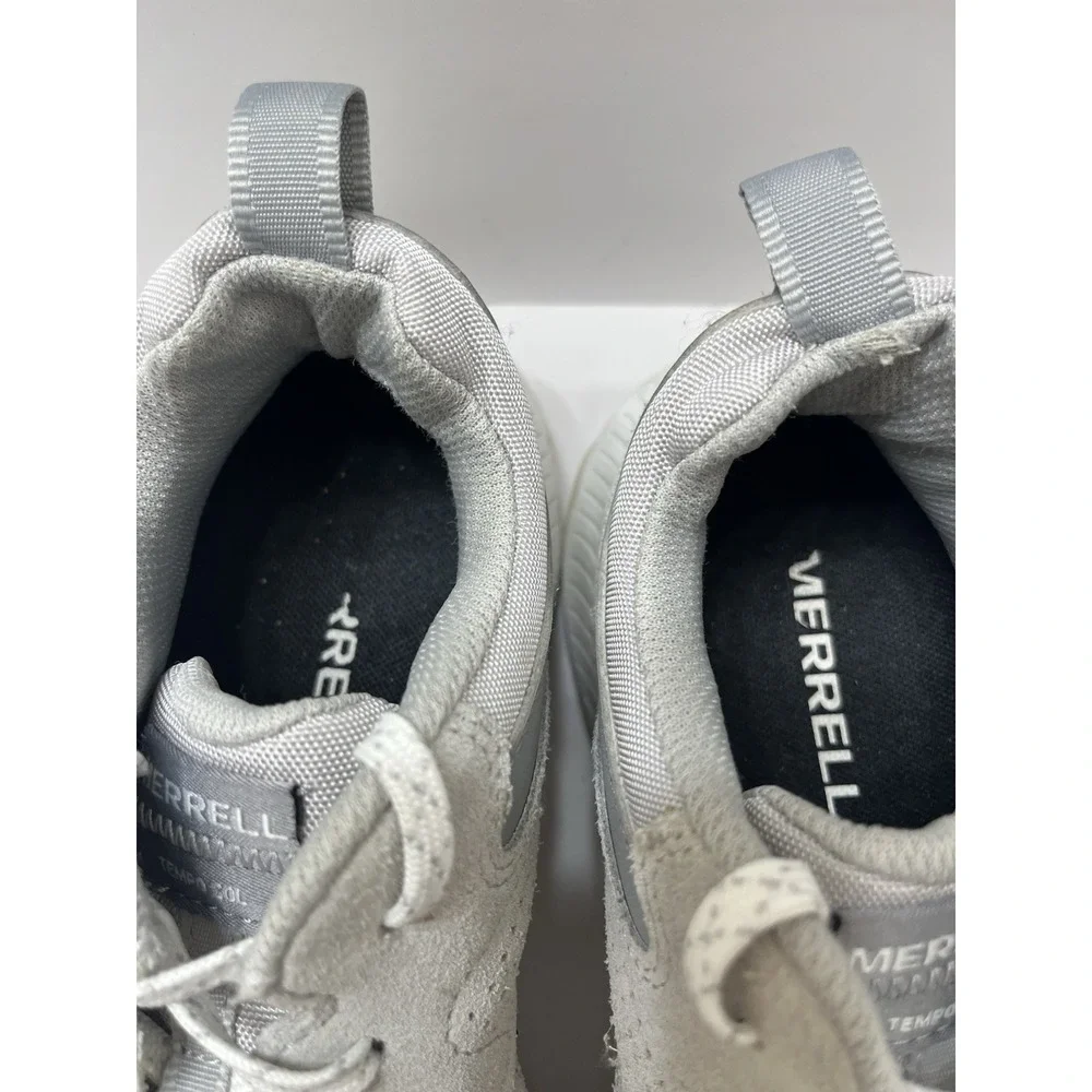 Merrell Tempo Sol Low-Top Hiking Shoes Pigeon Gray Women's 8.5